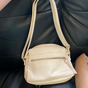 White purse never used